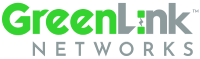GreenLink Networks logo with "Green" in green and "Link NETWORKS" in gray, featuring a stylized link design in the letter "I" of "Link.